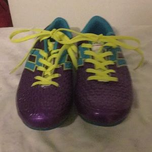 Purple Lotto cleats